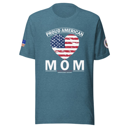 Proud American Mom Unisex t-shirt