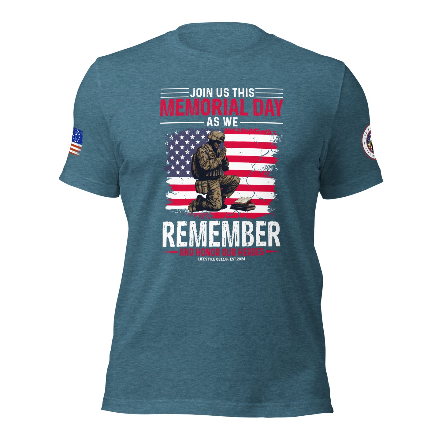 Memorial day  Remember Unisex t-shirt