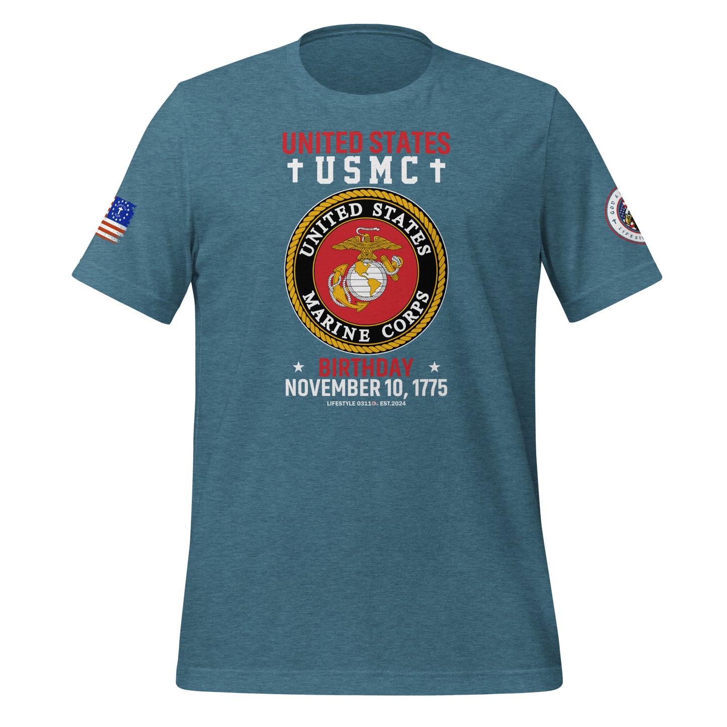 USMC Birthday Unisex t-shirt