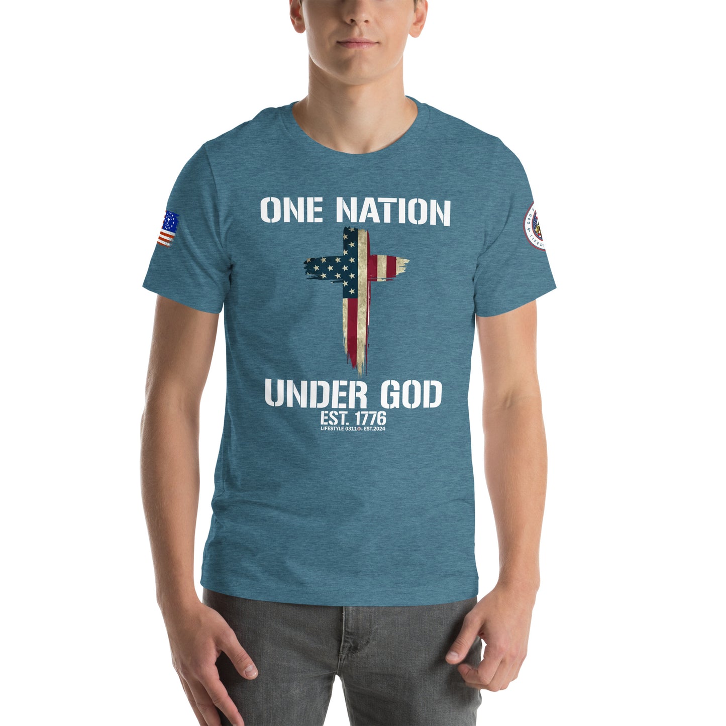 One Nation Under God Unisex t-shirt