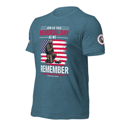 Memorial day  Remember Unisex t-shirt