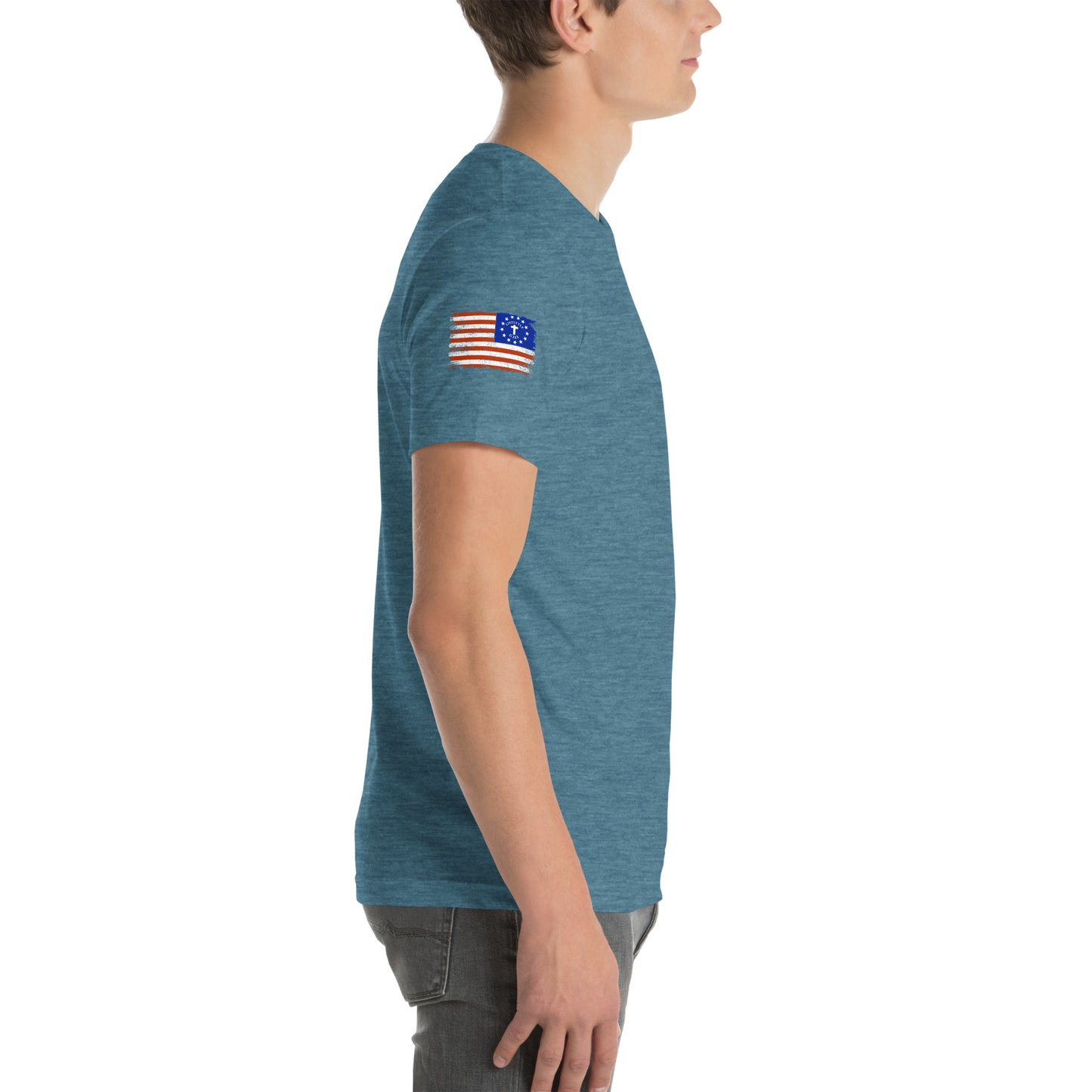 Roaring With Patriotism Unisex t-shirt