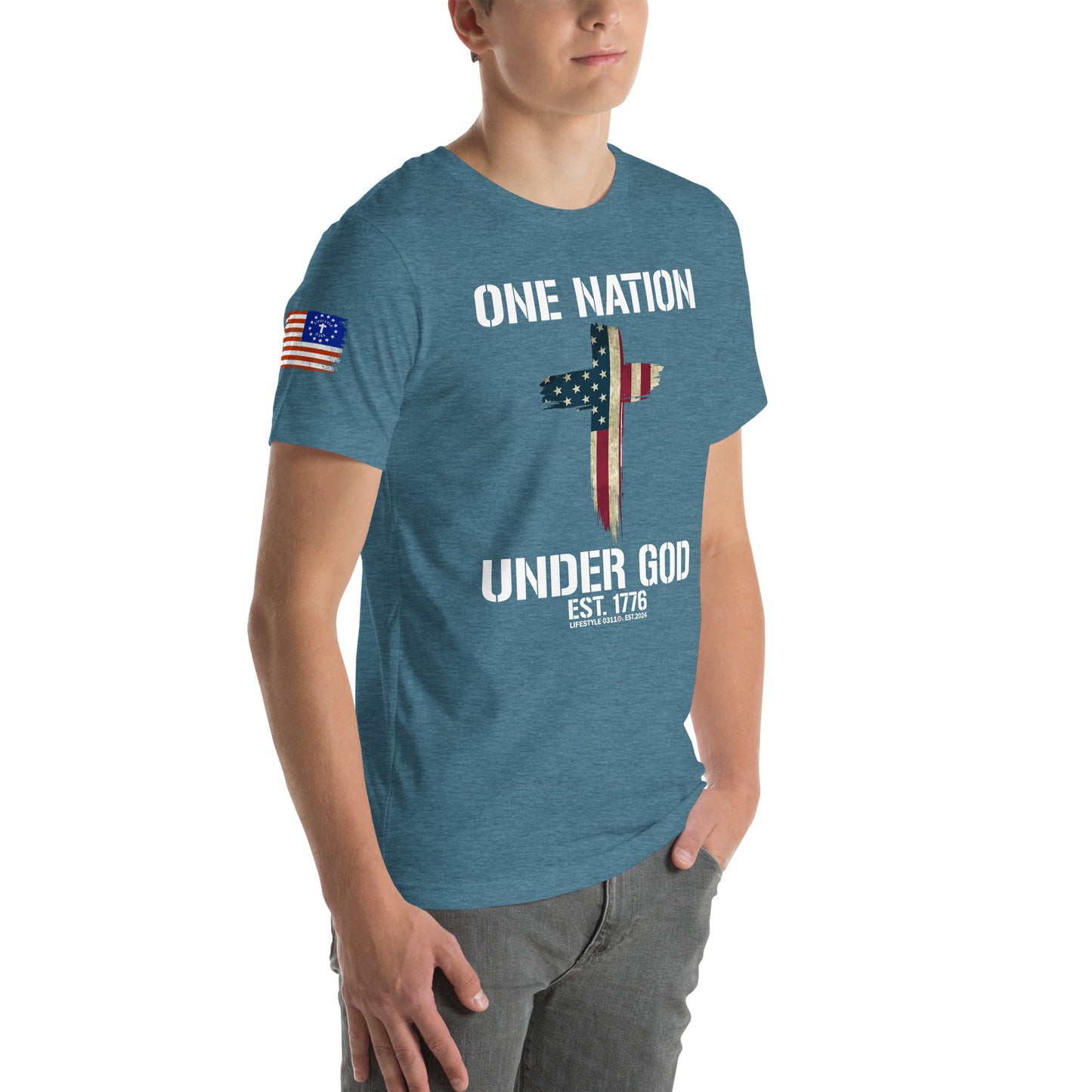 One Nation Under God Unisex t-shirt