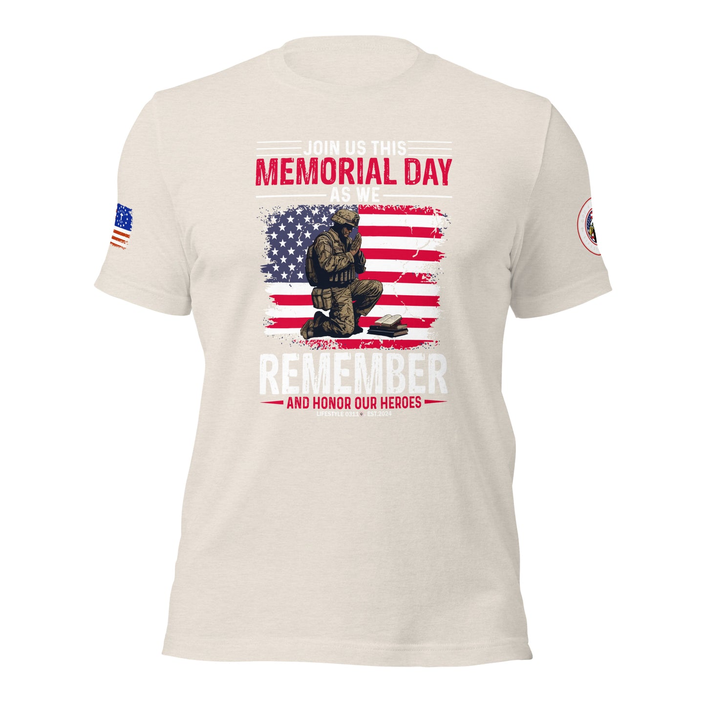 Memorial day  Remember Unisex t-shirt