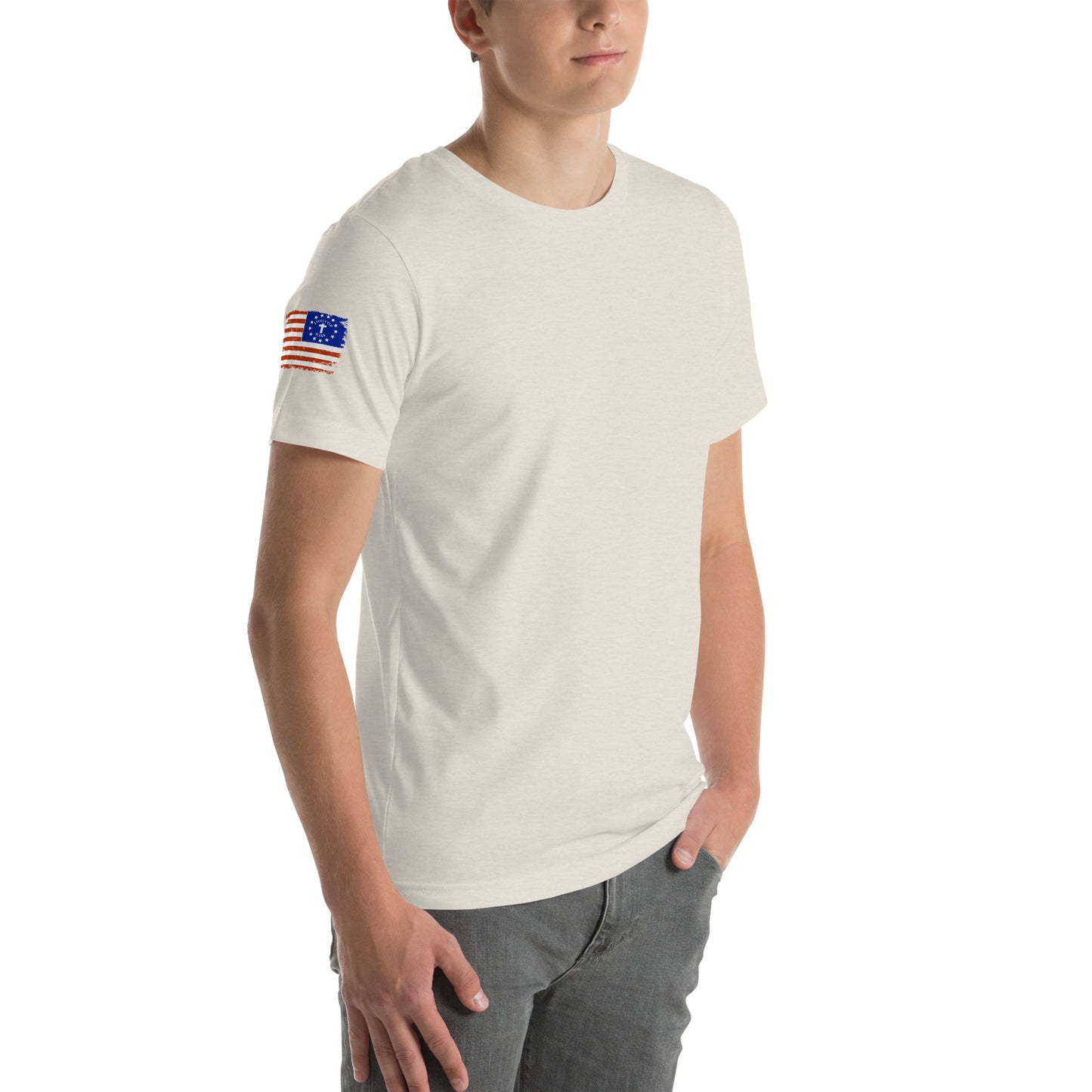 Roaring With Patriotism Unisex t-shirt