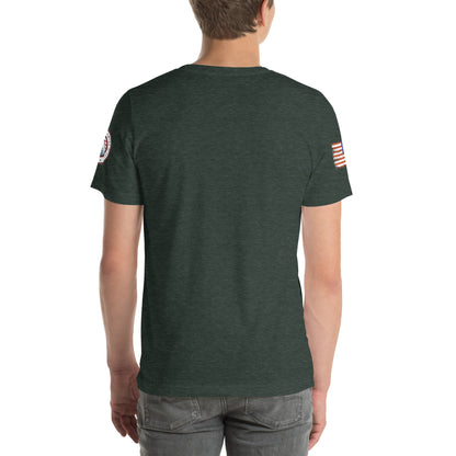 Enlisted in Gods Army Unisex t-shirt