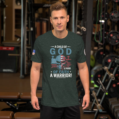 A Child of God a Warrior  Unisex t-shirt