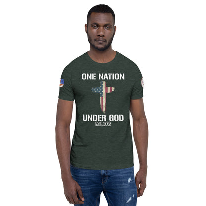 One Nation Under God Unisex t-shirt