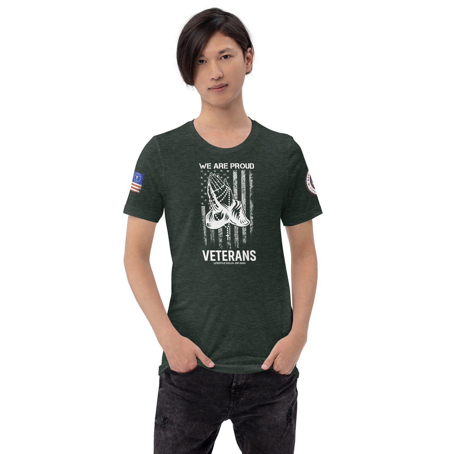 Proud Veteran Unisex t-shirt