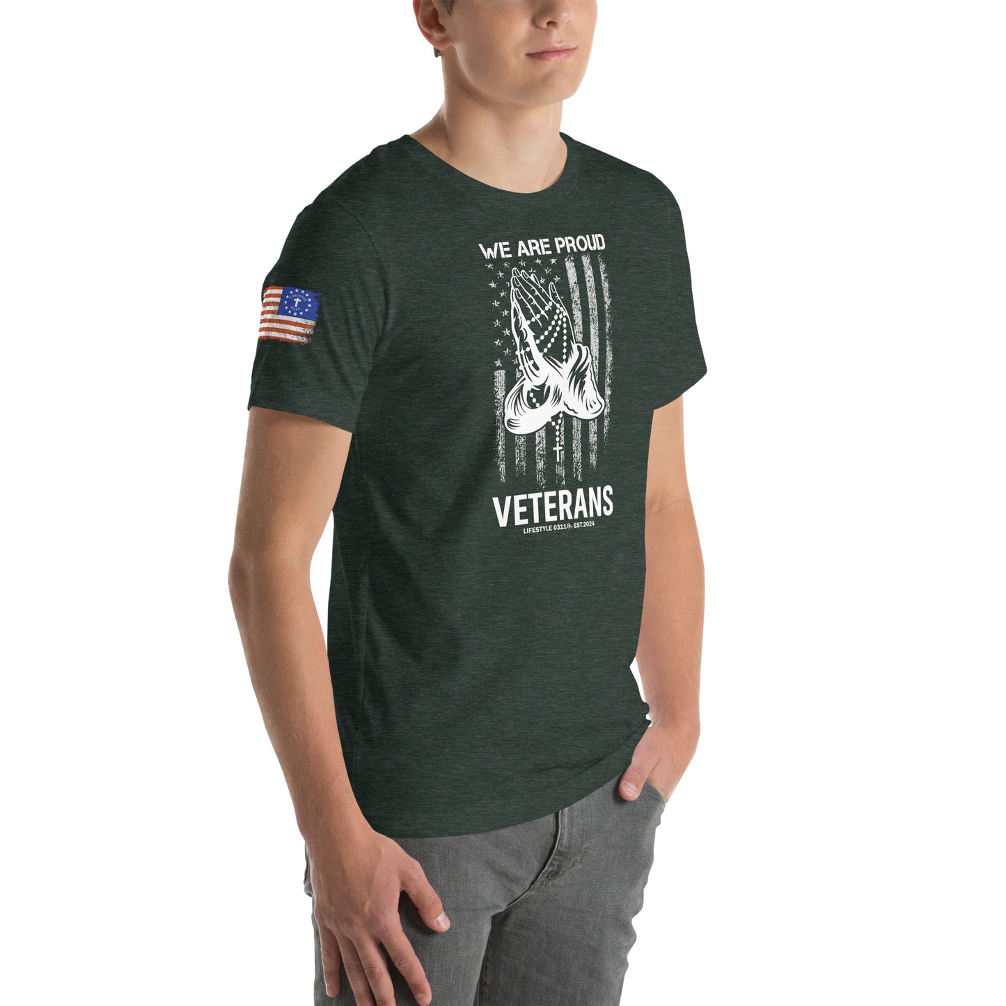 Proud Veteran Unisex t-shirt