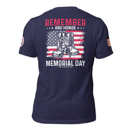 Memorial Day Remember Unisex T-Shirt