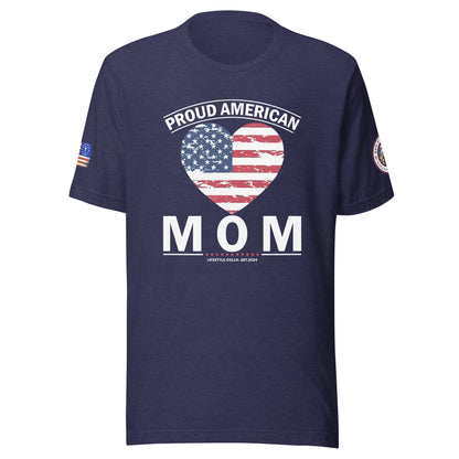 Proud American Mom Unisex t-shirt