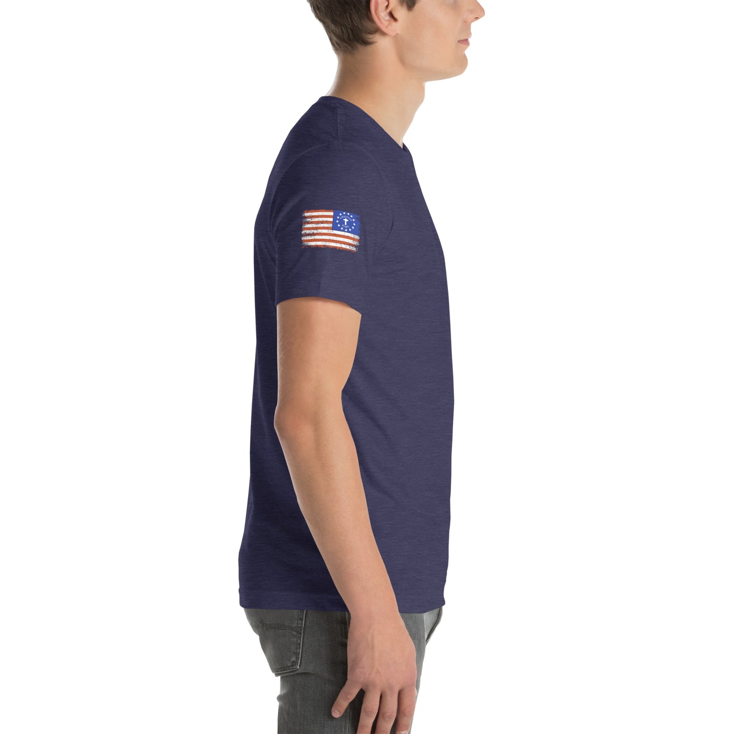 Roaring With Patriotism Unisex t-shirt