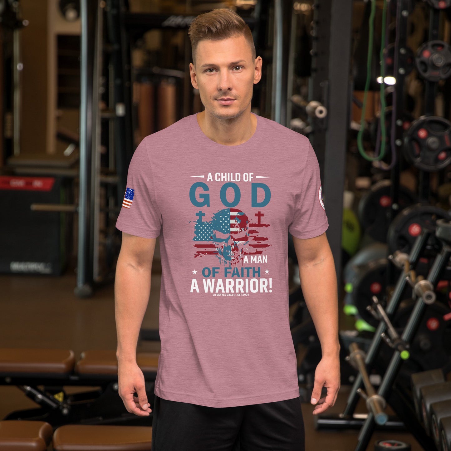 A Child of God a Warrior  Unisex t-shirt