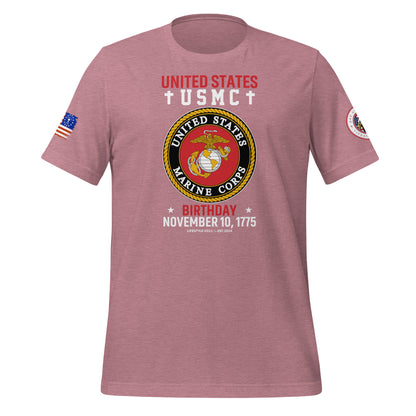 USMC Birthday Unisex t-shirt