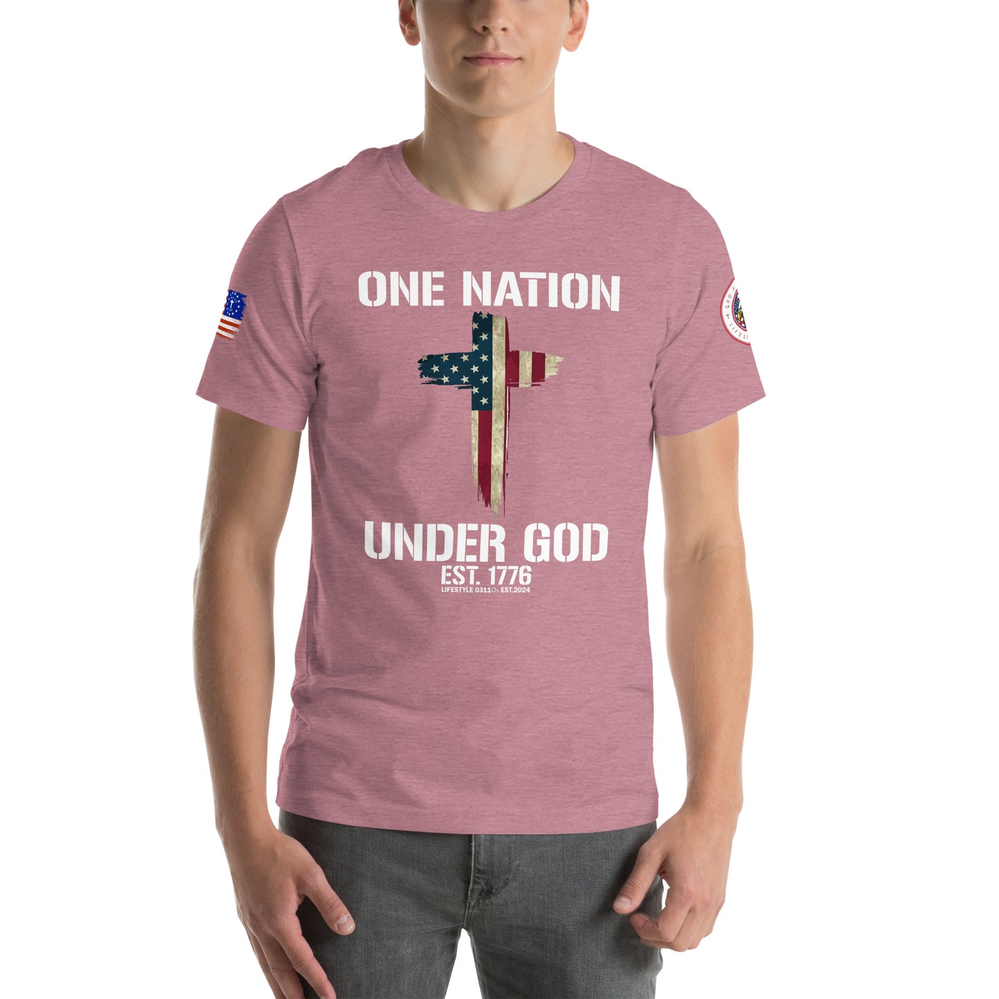 One Nation Under God Unisex t-shirt