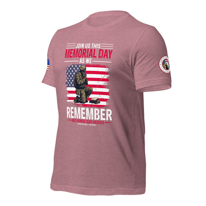 Memorial day  Remember Unisex t-shirt