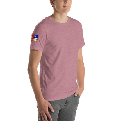 Roaring With Patriotism Unisex t-shirt