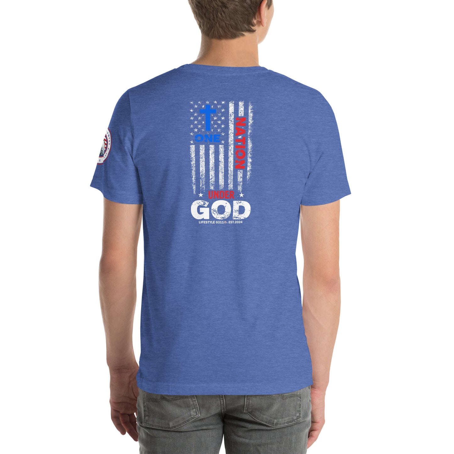 One Nation Under God Unisex t-shirt