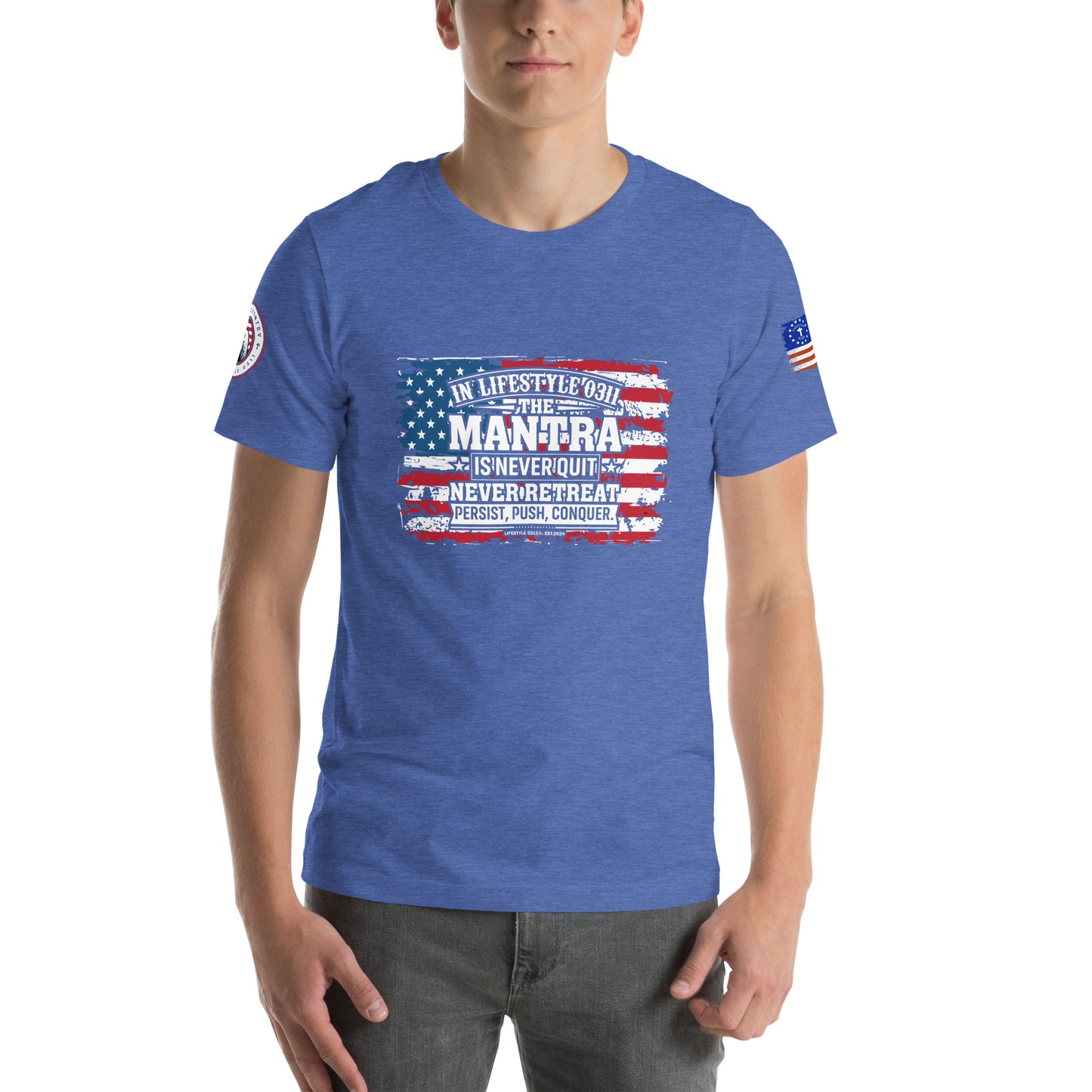 In Lifestyle0311 Mantra Unisex t-shirt