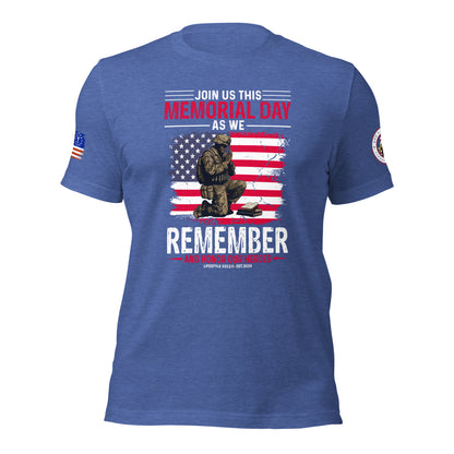 Memorial day  Remember Unisex t-shirt