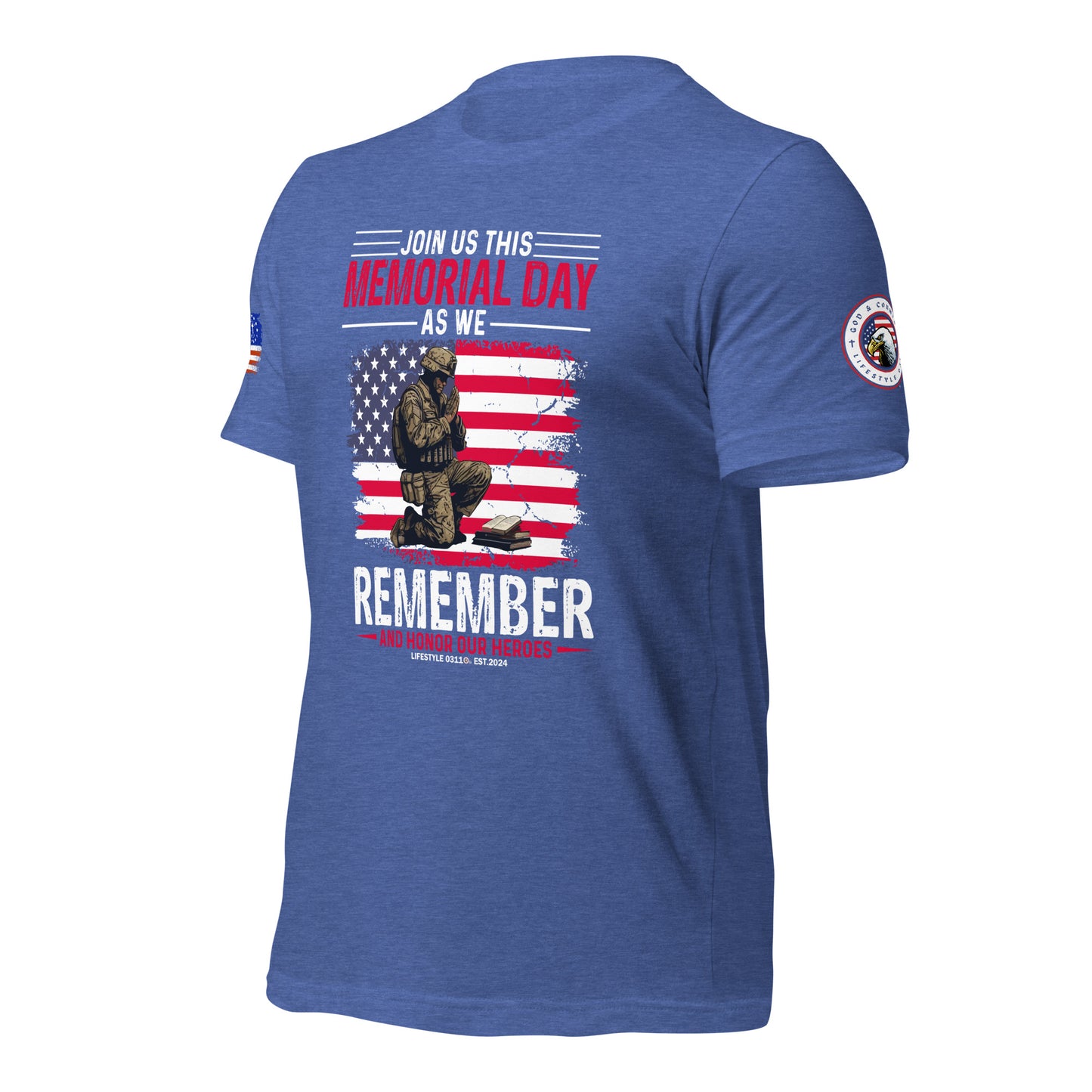 Memorial day  Remember Unisex t-shirt