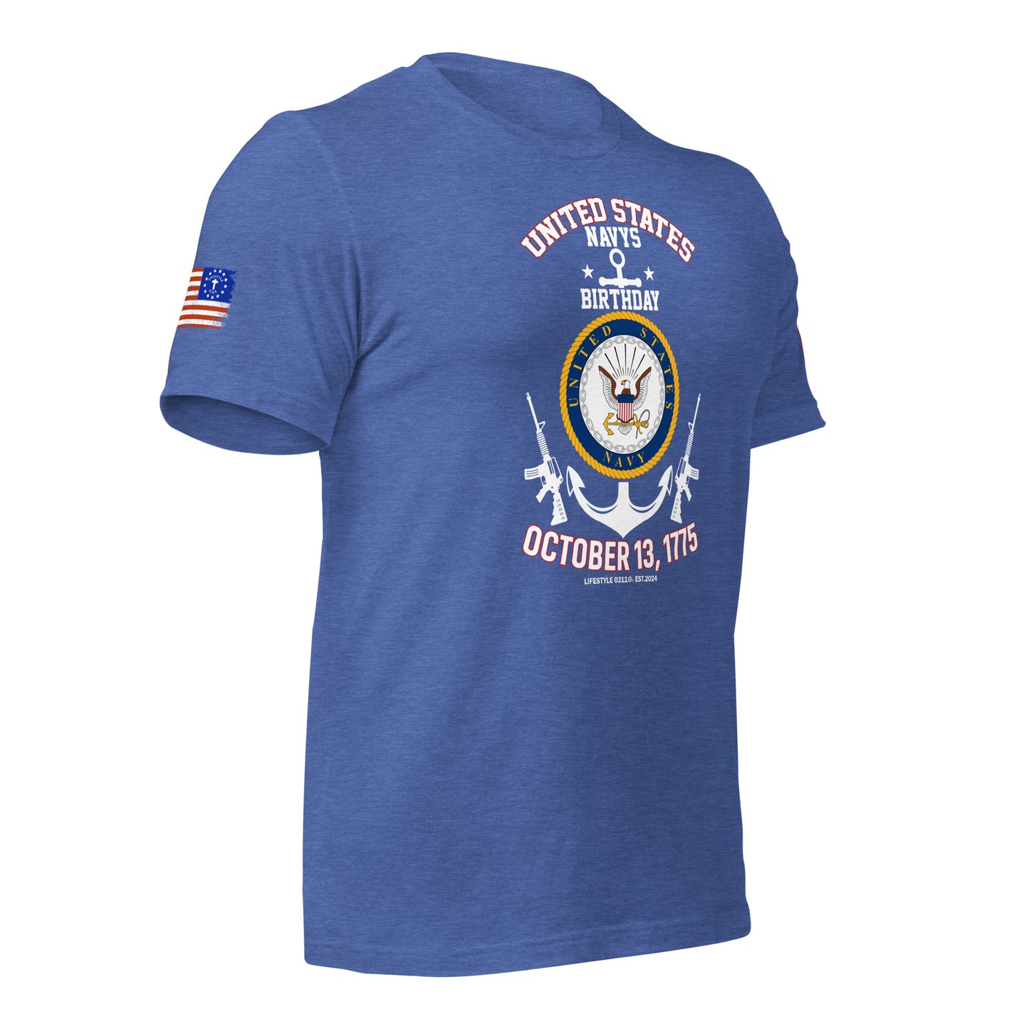 Navy's Birthday Unisex t-shirt