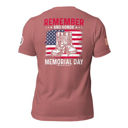 Memorial Day Remember Unisex T-Shirt