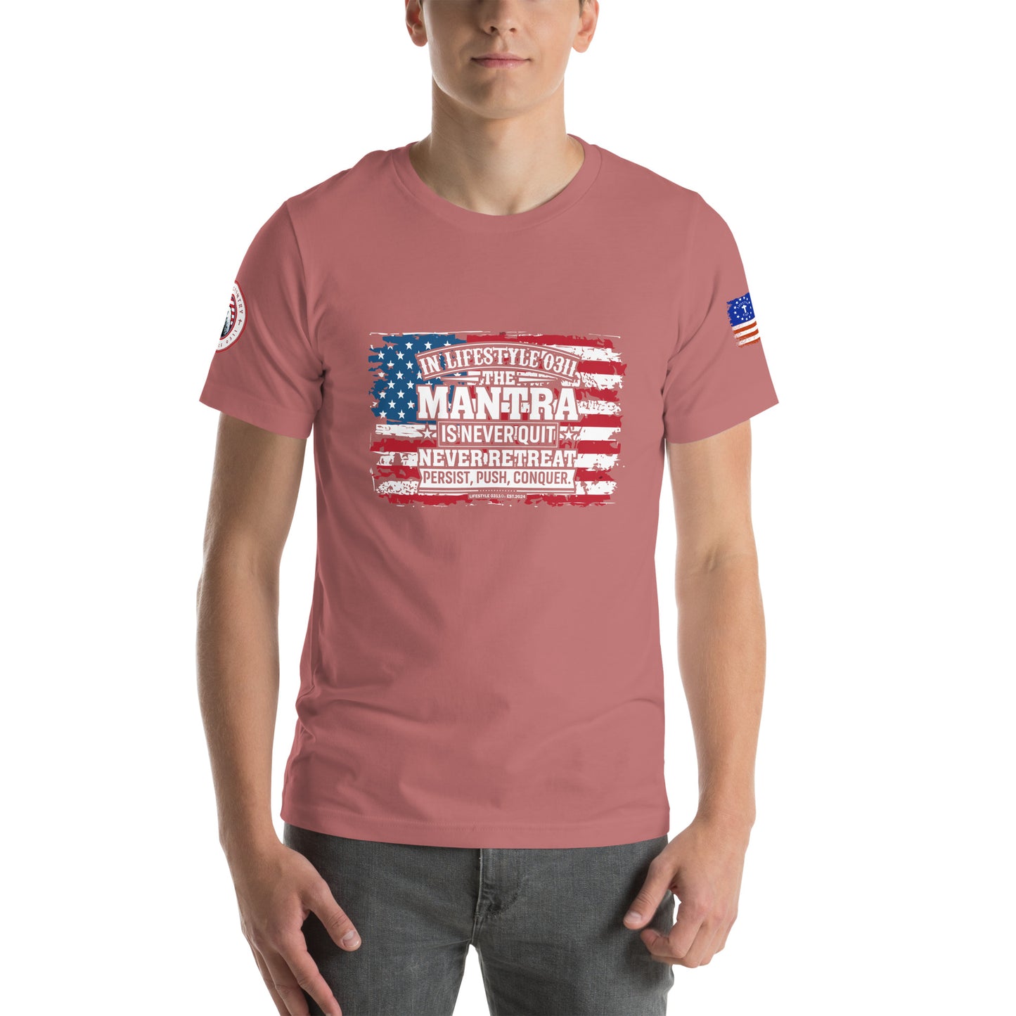 In Lifestyle0311 Mantra Unisex t-shirt