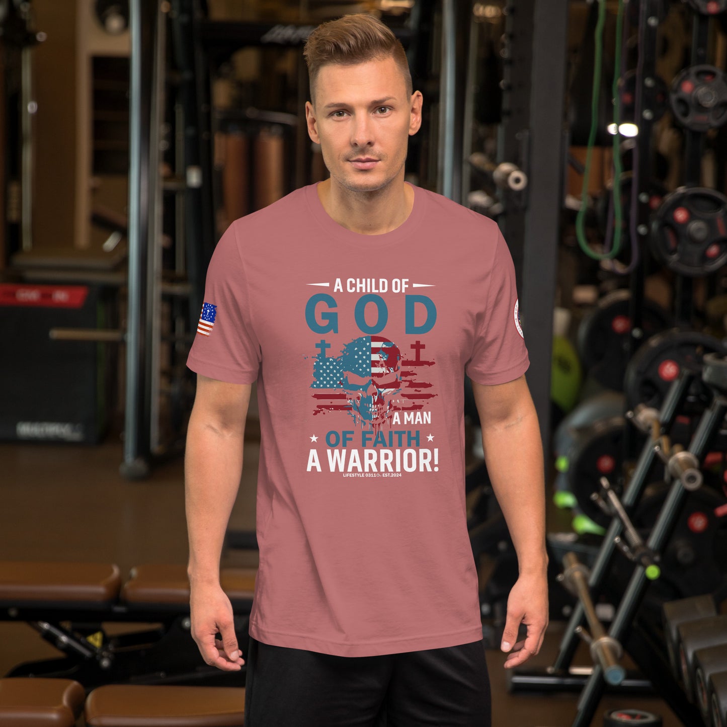 A Child of God a Warrior  Unisex t-shirt