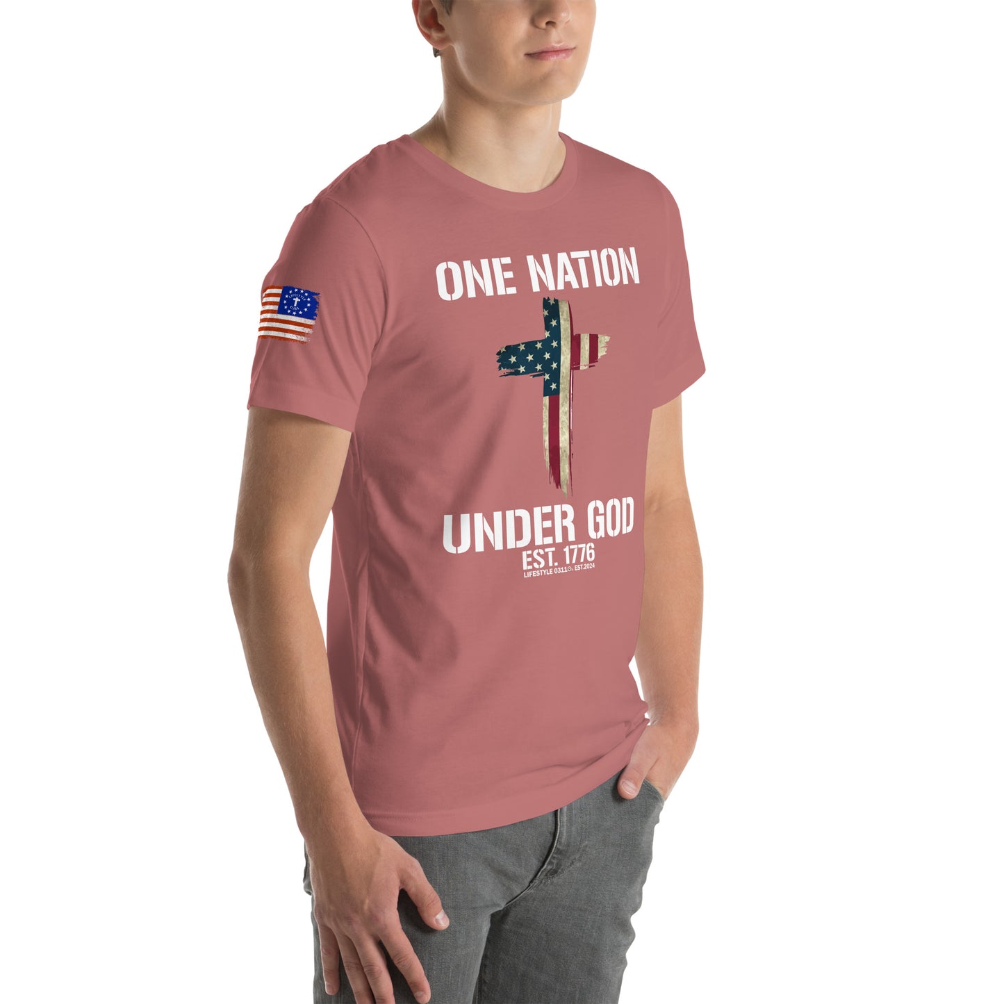 One Nation Under God Unisex t-shirt