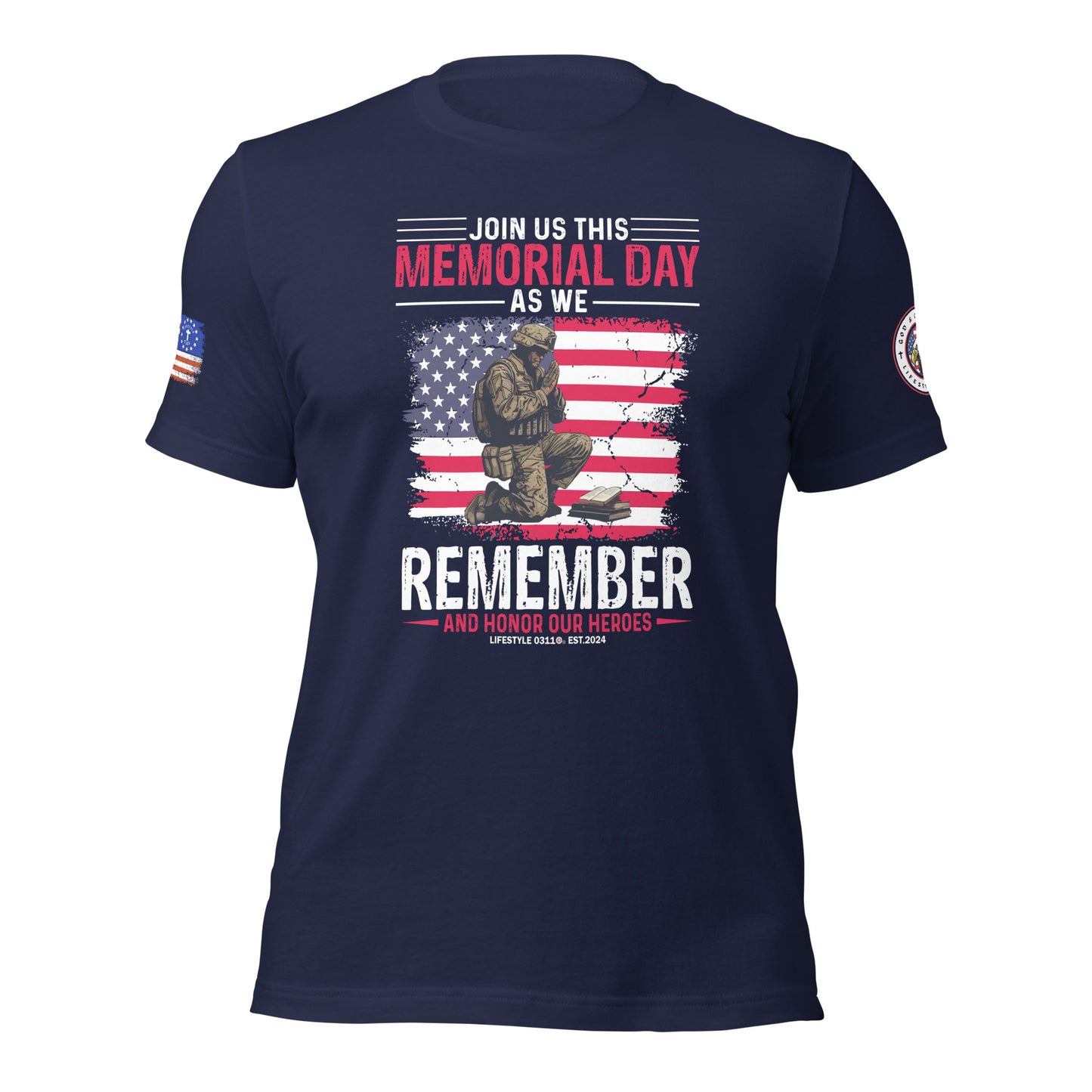 Memorial day  Remember Unisex t-shirt