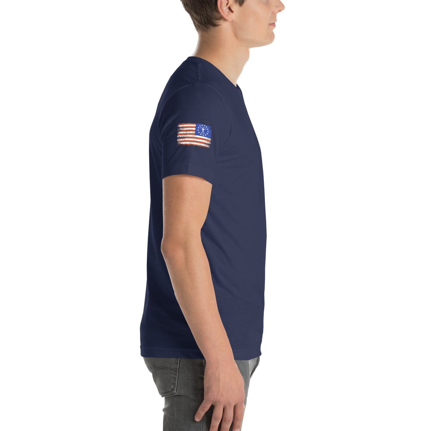 Roaring With Patriotism Unisex t-shirt