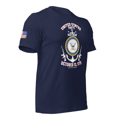 Navy's Birthday Unisex t-shirt