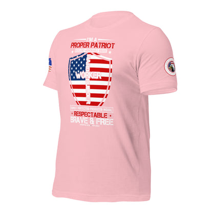 Proper Patriot Unisex t-shirt