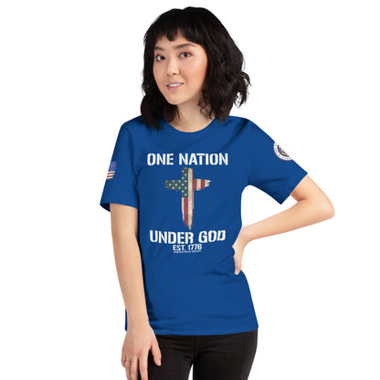 One Nation Under God Unisex t-shirt