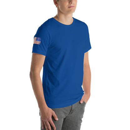 Roaring With Patriotism Unisex t-shirt